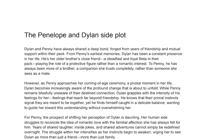 proofread and edit any fiction novel